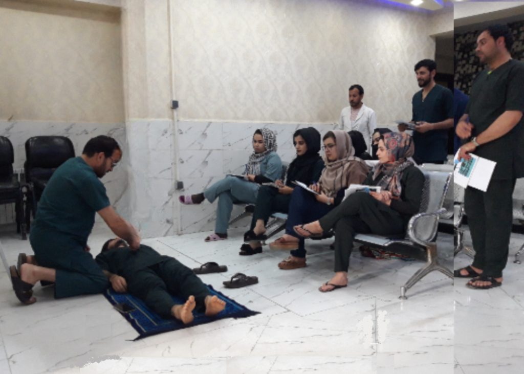 AEH conducted CPR training for medical staff